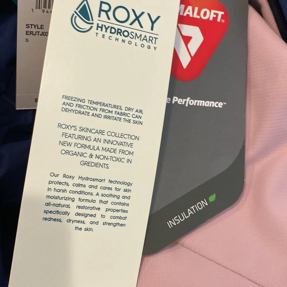NWT!! Roxy Insulated Waterproof Ski / Snowboard Jacket Women’s Size XS - Picture 15 of 16